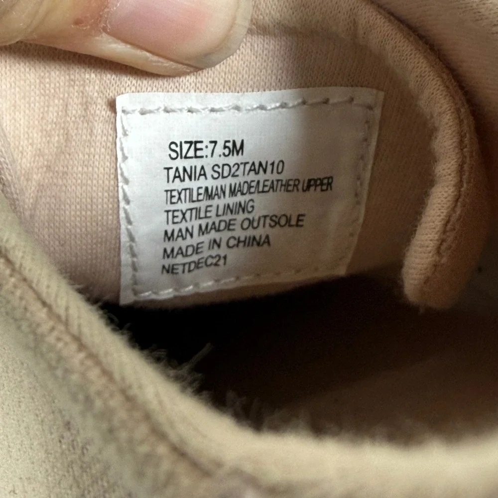 Splendid Tania Tan Peach Canvas Low Top Sneakers SD2TAN10 Womens 7.5M